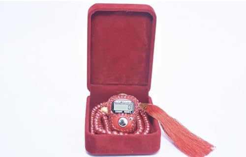 Image of Luxury Gifts Beads Prayer Tasbeeh with Digital Tally Counter Tasbih Gift Set (Random Colour)