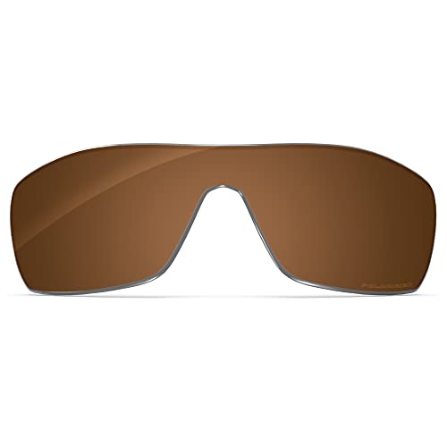 Image of Performance Replacement Lenses Compatible with Oakley Offshoot OO9190 Polycarbonate Polarized Etched-Nut Brown