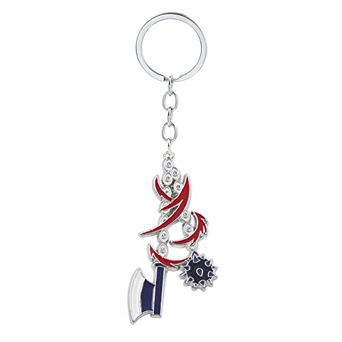 SONGCHANGJEWELRY Kimetsu No Yaiba: Demon Slayer Sword Keychain - Nichirin Sword Keychain - Gifts for Men Fans