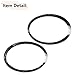 RLB-HILON Headlight Trim Ring Compatible with MINI Cooper F55 F56 F57 2014 2015 2016 2017 2018 2019 2020 2021 Year, 1Pair Chrome Headlight Bezel for Driver and Passenger Side