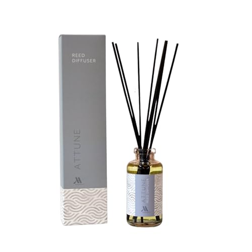 Marriott Attune Reed Diffuser - Hotel Fragrance Collection - Room Diffuser - Scent of Apple, Grapefruit, Rose, Sage - 4 oz.