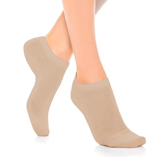 Yuneek Women's Ankle Length Low Cut Cotton Socks Pack Of 3 - Image 4