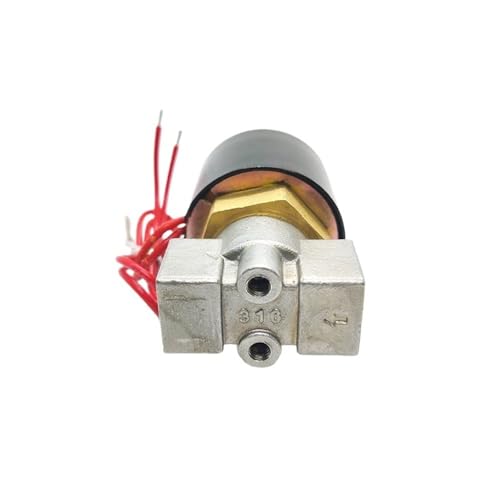 Électrovanne inox 1/4 normalement ouverte 2 voies AC 220V