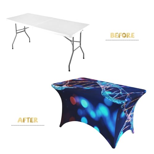 Nappe extensible élasthanne 1m20 imperméable motif hélix