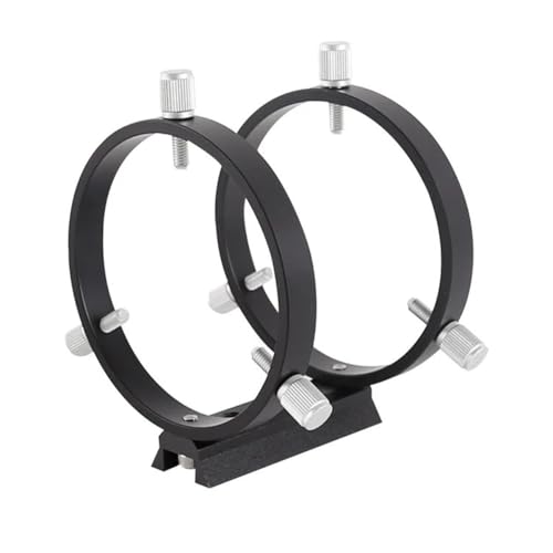 Anillo de guía para telescopio astronómico de 102 mm negro para astrofotografía