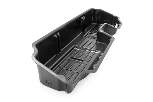 Rough Country Under Seat Storage for 19-24 1500 | 20-24 2500HD/3500HD - RC09061, Black