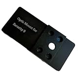 ADE Advanced Optics Mounting Plate for Ruger Security 9 – Compatible with ADE RD3 Series, Shield RMSc, Sig Romeo Zero, Crimson Trace CTS-1550, Red Dot – Rear Sight Replacement Adapter Plate