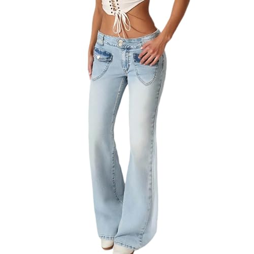 Jean femme bootcut extensible slim et chic pour le quotidien