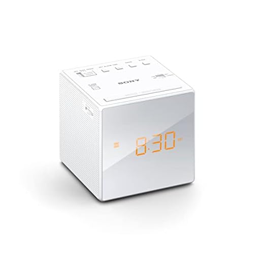 Sony ICF-C1 - Radio despertador con pantalla LED, blanco