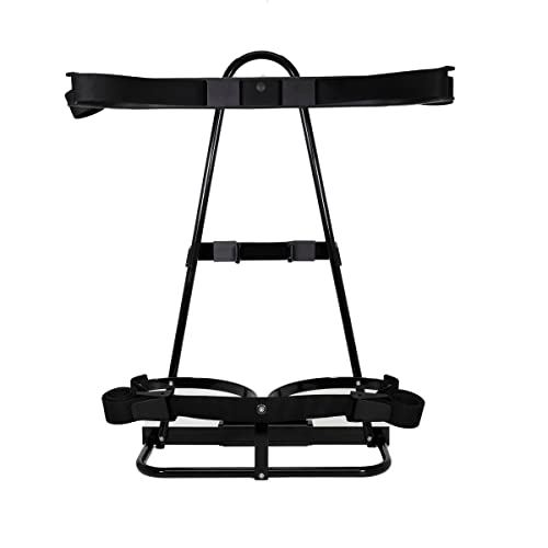 GTW Universal Golf Bag Attachment for Golf Cart Rear Seat Safety Grab Bar | Slide onto Most 7 Inch Grab Bars