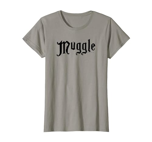 Harry Potter Muggle T-Shirt, Women, Slate Grey, 3X-Large