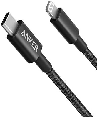 Anker USB C to Lightning Cable, 331 Cable, New Nylon Fast Charging Cord (3.3ft, MFi Certified) iPhone Charger Cable for iPhone 14 13 Pro 12 Pro Max 12 11 X XS XR, AirPods Pro, Supports Power Delivery