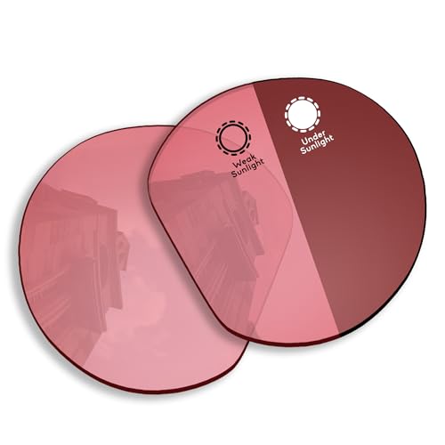 Verres photochromiques roses Oakley Meta HSTN OW8002 contre éblouissement