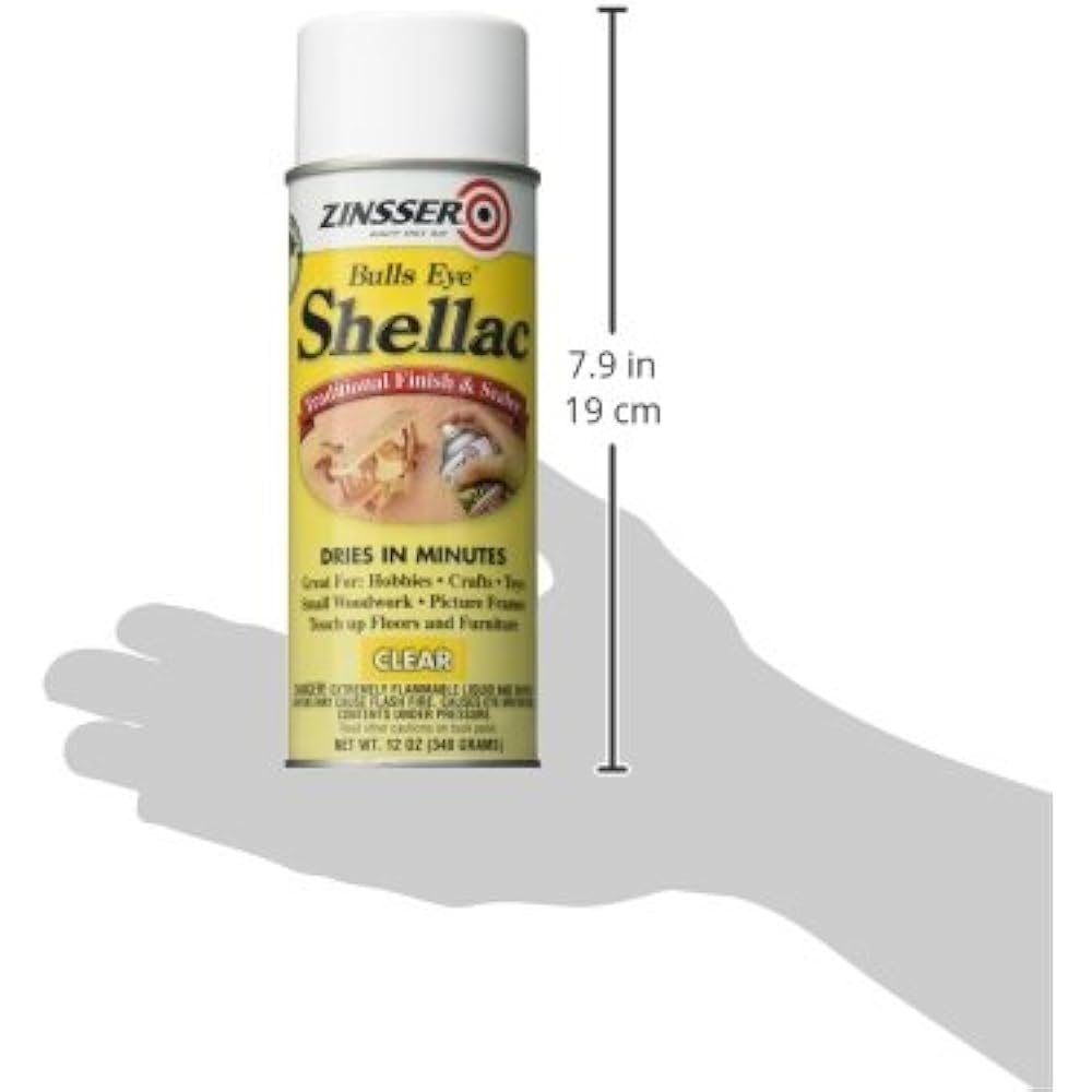 Clear Shellac Spray Zinsser Bulls Eye 408 Malaysia Ubuy