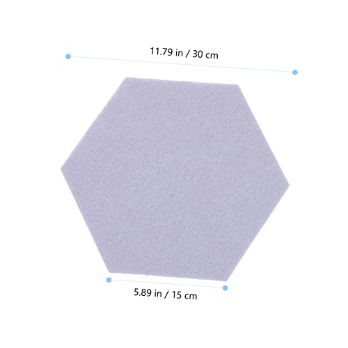 VANZACK 12pcs paneles acústicos hexagonales autoadhesivos para aislamiento acústico de alta densidad para estudio de grabación y oficina miniatura 6