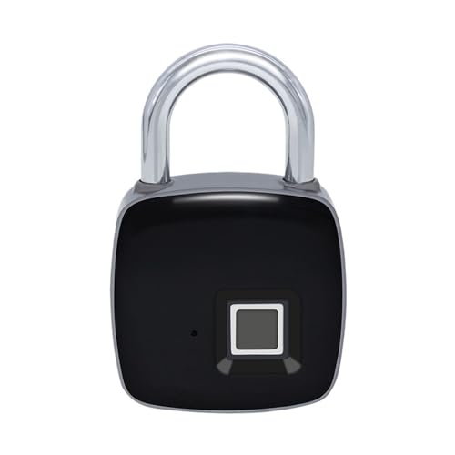 Cadenas à empreintes digitales sans clé et serrure rechargeable USB - 6