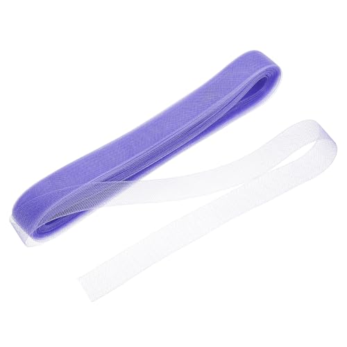 Tresse en crin de cheval rigide violet clair pour couture et accessoires de robe - 2