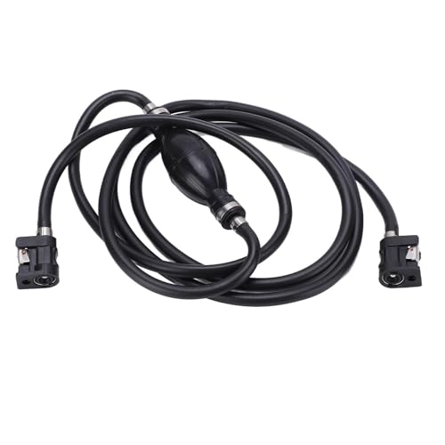 Tuyau de Conduite de Carburant Moteur de Bateau, tuyau 3 m avec raccords réservoir d'essence moteur hors-bord caoutchouc pièces rechange pour réservoirs...