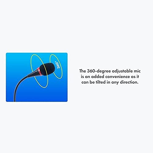 Zebronics ZebSM500 pro360-degree Adjustable mic with a Flexible Neck, 3.5 mm Jack, Crystal Clear Sound - Image 3