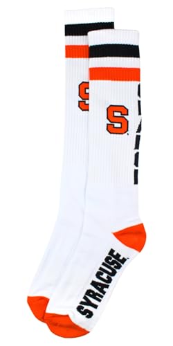 donegal bay DB Fan Gear Syracuse Orange White Tube Socks