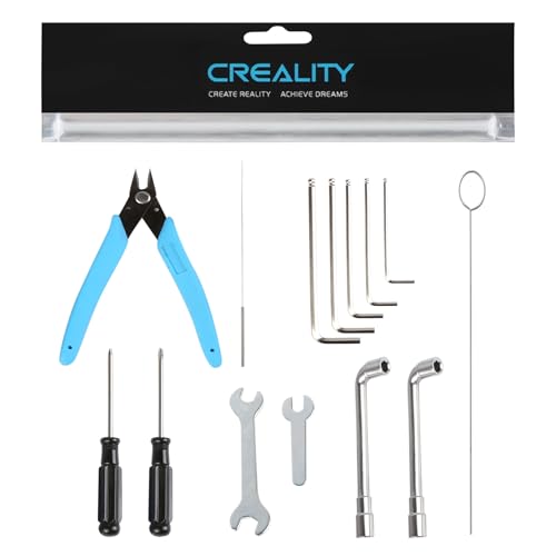 Creality Offizielles 3D-Drucker-Werkzeugset, 14-teiliges 3D-Druck-Werkzeugset, Reinigung, Montage, â€¦ – Miniatur