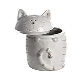 Sehr niedliches Katzenkeramiksgefäß, ideal für Tee, Kaffee, Zucker - auch für die Aufbewahrung von anderen Lebensmitteln oder anderes geeignet