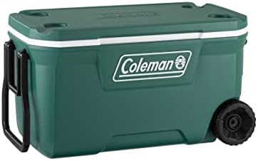（09:30時点） Coleman(コールマン) クーラーボックス エクストリームホイールクーラー 保冷力 アウトドア キャンプ アウトドア キャンプ 部活 釣り 極厚断熱材 フタにも断熱材 防災 81L 保冷力5日