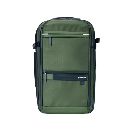 Image of Vanguard Camera Backpack |VEO Select 47BF IE India Exclusive Version I 1-2 Pro DSLRs with Lens Upto 70-200mm, 3-4 Lenses, Flash and Accessories I Upto 17 inch (Green)