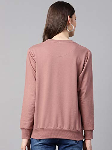 Image of pluss Women Blue Printed Hood(LSWFS8489-CRANBERRYICE)