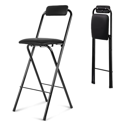 oRj[ nCXc[ z`FA  Vv ܂肽݃o[JE^[`FA ʍ55cm-75cmA|[^u y ȒP ȋt[ALb` K[f ItBXp ܂肽݈֎qAAEghA `FA(Black,