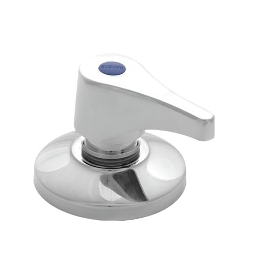 Standard Hidraulica - Mando Palanca Cromado con Eje Estriado para Válvula de Empotrar – Modelo 35190 (Kansas) (Cromado)