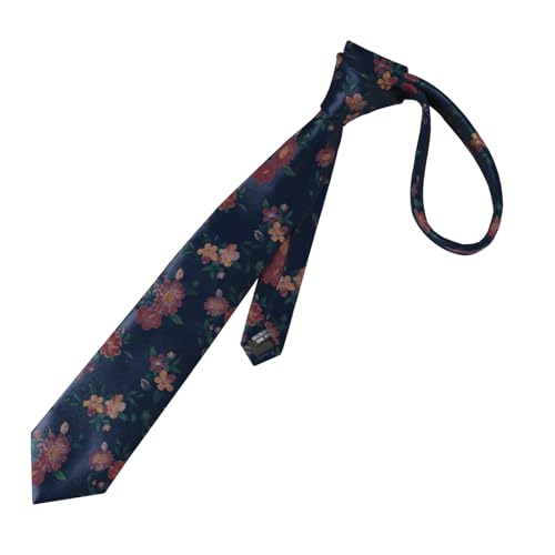 Image of Alizeal Mens 3.15'' Colorful Flower Pattern and handkerchief Necktie Set