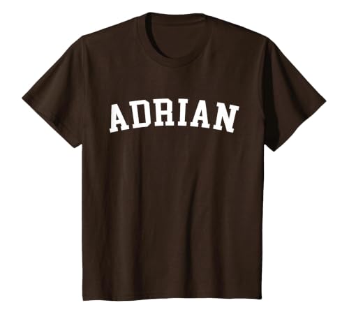 Adrian T-Shirt, Youth, Brown, Large