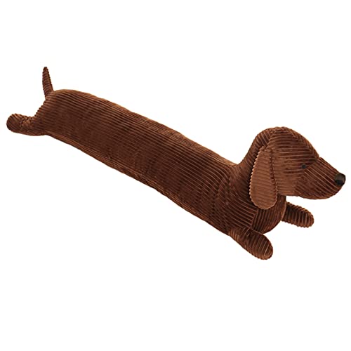 Enhopty 43” Giant Dachshund Dog Plush Pillow Puppy Wolf Stuffed Animal Plushie Hugging Long Body Throw Sleeping Pillow For Kids Christmas… (43Inch, Dachshund) #TOP5
