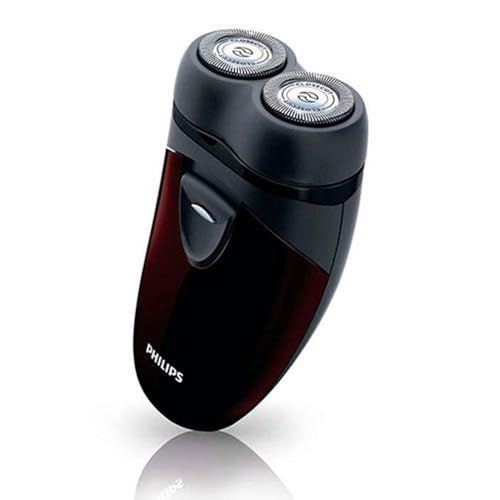 Philips PQ206/18 Elektrischer Reiserasierer für Herren, kabellos, batteriebetrieben, bequem zu tragen