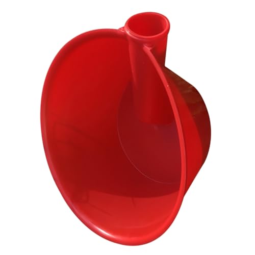 Happyyami piezas de cucharón Balde arboles para jardin cuchara cesta enrejado solar cucharón de jardín cucharones de agua suministro de jardín cucharón de agua para el hogar el plastico rojo