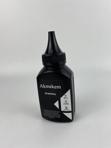 Generic Akmekem Physical Method for Anti-Corrosion Enhancement, Thermal Conductivity, Scientific Research, Graphene Powder 10 Grams, black