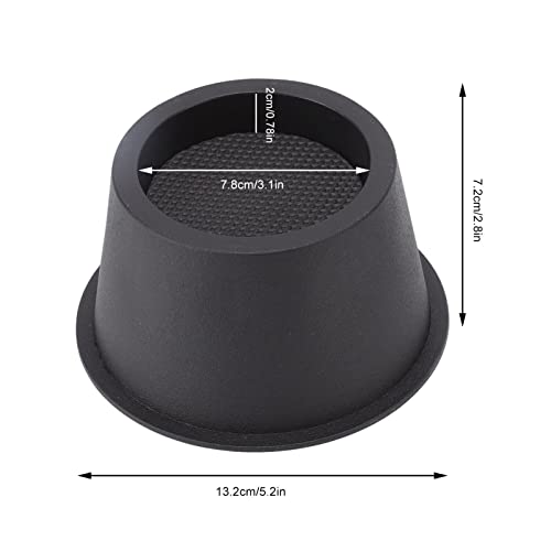 2.8in Heavy Duty Riser with Strong Space Saving,6 pcs Furniture Risers,Bed Riser, Table Riser, Chair or Sofa Riser,Anti Vibration Pads Sofa Feet Pad for Table Cabinet Bed, 6 pcs Furniture Risers