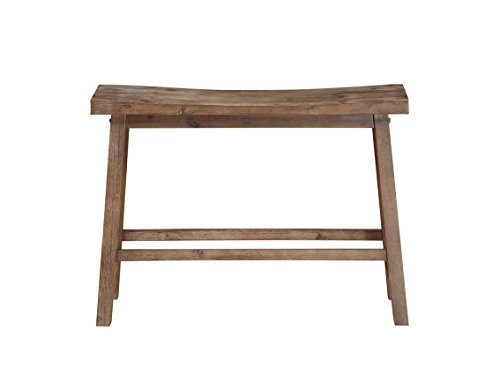 Boraam Sonoma 4-Piece Pub Table Set, 36 x 47.25 x 23.75, Barnwood Wire-Brush