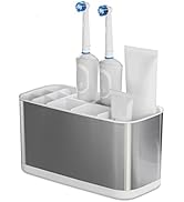 Colist Toothbrush Holder Stainless Steel Electric Toothbrush Holder Detachable Easy Clean Bathroo...