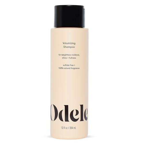 Odele Volumizing Sulfate-Free Shampoo, Adds Moisture, Shine, and Fullness for Straight or Wavy Hair...