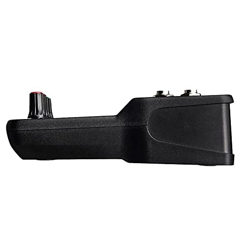 Mini mixeur audio pour PC USB Mixeur 2 canaux Microphone/guitare XLR + 6,35 mm stéréo 3,5 mm en alimentation fantôme 48 V