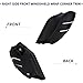 Magimaker 7AA46RXFAA Right Side Front Windshield Wrap Corner Trim Wiper Side Trim Engine Hood Hinge Cover 5UT12RXFAB 53223828 Compatible with Jeep Compass 2017-2023 Hood Ventilation Decorative Panel