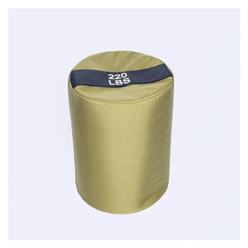 Genérico Fitness Saco de Arena Sacos de Arena cilíndricos for Entrenamiento Alta Resistencia, Gimnasio, Fitness, Levantamiento Pesas, Piedras(220lbs)