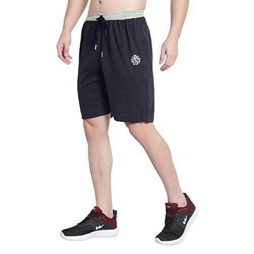 Image of OORA Men's Plus Sizes Cotton Shorts M to 5XL, 28 to 48 Inches Waistline