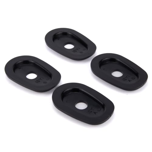 Image of Aharon Motolumino Motorcycle LED Turn Signal Mounting Brackets 4-Pack | Compatible with Yamaha, M8 /M10 Thread | Tight Fit in Original Turn Signal Locations | Bike Indicator Lights | Blinkers