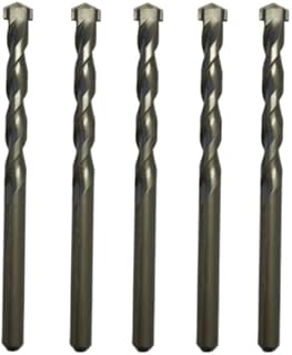 5.5mm x 100mm TCT Tipped Masonry Drill Bits (Pack Of 5) For Concrete Brick Porcelain Ceramic Tile Plastic Wood