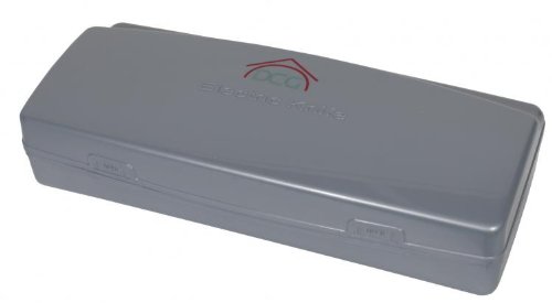 MiTA - Coltello elettrico con lama di 20cm in acciaio inossidabile