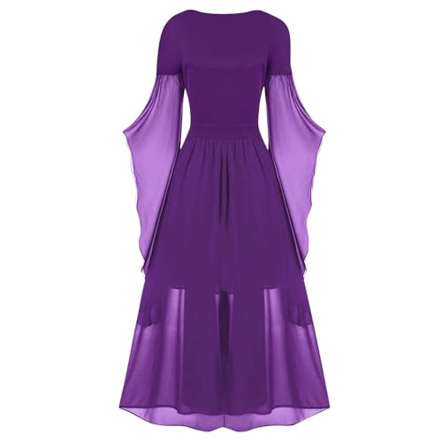 OIOLOYJM Witch Costume Women Sexy Plus Size Renaissance Vampire Gothic Halloween Costumes Woman 2025 Clothes Dresses