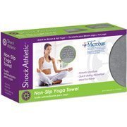 Venture Non-Slip Yoga Towel, Grey
